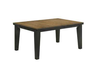 Bardstown Dining Table Wt Charcoal,Crown Mark