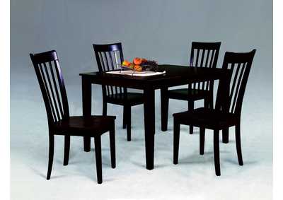 Image for Brody 5-Pk Dinette Espresso