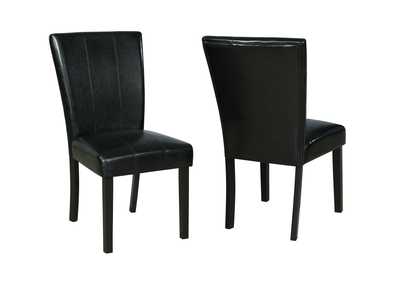Image for Ferrara Black Ferrara Side Chair Black