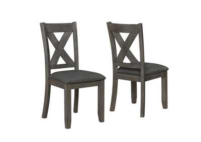 Image for FAVELLA SIDE CHAIR DARK GREY