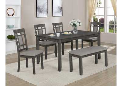 Image for Paige 6-Pc Dinette Set With Bench