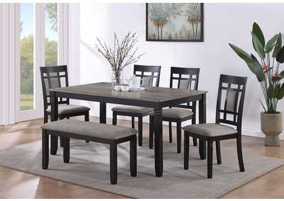 Image for Paige 6 - Pc Dinette Set With Bench