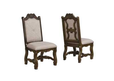 Image for 2420 Dark Oak Assem. Neo Renaissance Side Chair