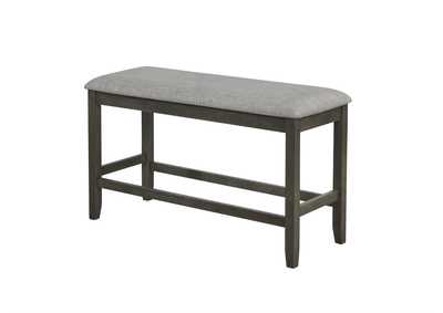 Image for Nina Counter Height Bench Grey