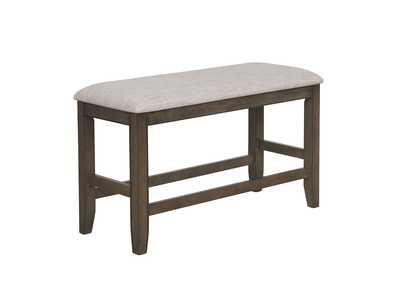 Image for FULTON COUNTER HEIGHT BENCH GREY
