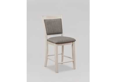 2727 White Fulton Counter Height Chair White,Crown Mark