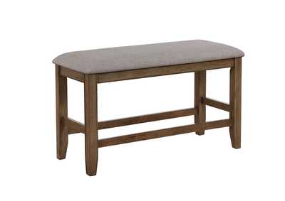 MANNING COUNTER HEIGHT BENCH,Crown Mark