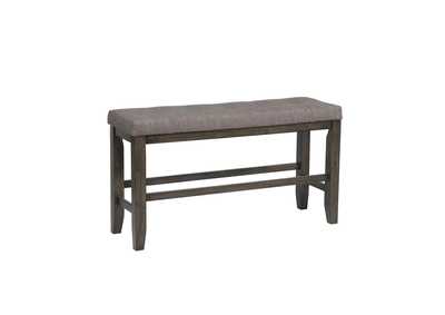 BARDSTOWN COUNTER HEIGHT BENCH GREY,Crown Mark