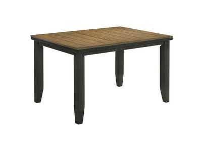 Bardstown Ct Table Wheat Charcoal,Crown Mark