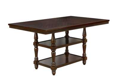 Langley Brown Langley Counter Height Table,Crown Mark