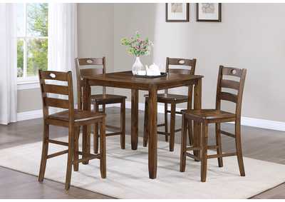 Image for Ashborn 5 - Pk Counter Height Table Set