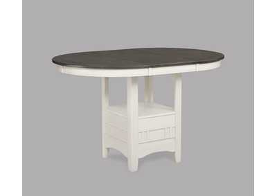 Image for Hartwell Counter Height Table Chalk Grey