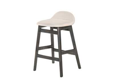 Image for SAMAR COUNTER HEIGHT CHAIR IVORY