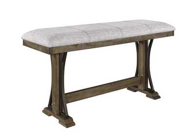 Quincy Brown Quincy Counter Height Bench,Crown Mark