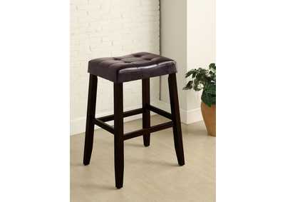 Image for Kent Espresso Saddle Chair 29 H