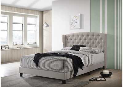 Image for Rosemary King Platform Bed Khaki