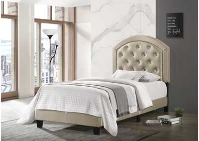 Image for Gaby Gold Gaby Twin Platform Bed Adj Hb Gold