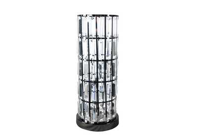 Column Table Lamp Black Nickel