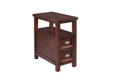 DEMPSEY CHAIRSIDE TABLE,Crown Mark