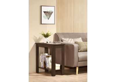 Image for PIERCE CHAIRSIDE TABLE CHARCOL