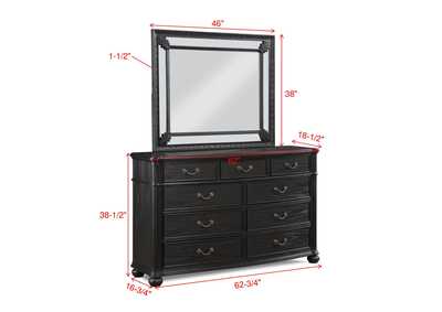 Kingsbury Dresser,Crown Mark