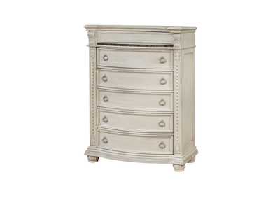 Image for STANLEY CHEST ANTIQUE WHITE
