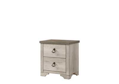 Patterson White Night Stand