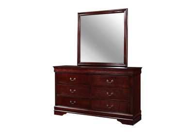 Image for Louis Philip 6-D Dresser Cherry