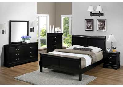 Image for Louis Philip Cherry Twin Bed