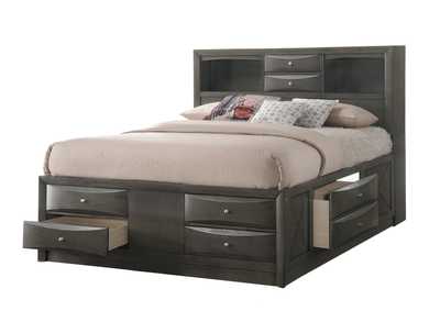 Image for Emily Storage Gray King Bed