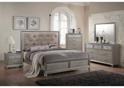 Image for Lila King Bed W/ Dresser, Mirror, Nightstand