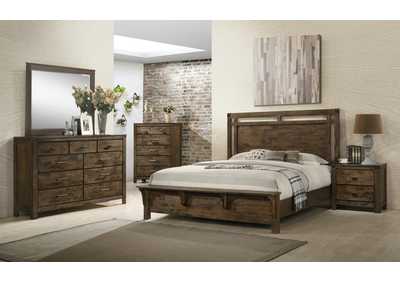 Image for Curtis Panel King Bed