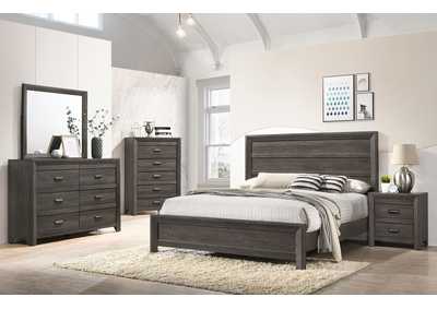 Image for Adelaide King Bed W/ Dresser, Mirror, Nightstand