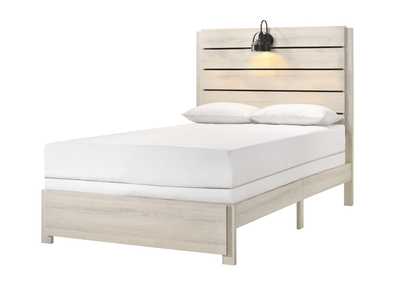 Image for Carter Full Platform Bed In One Box White