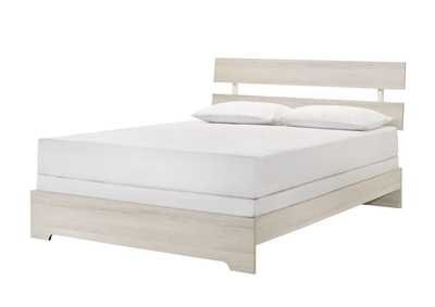 Image for Atticus Queen Platform Bed In One Box White