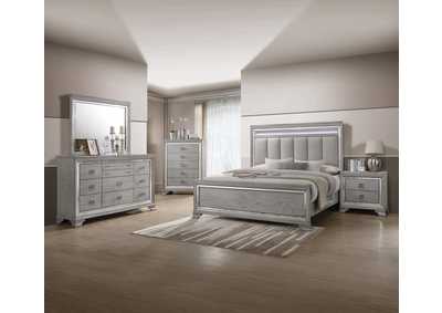 Image for Vail King Bed W/ Dresser, Mirror, Nightstand