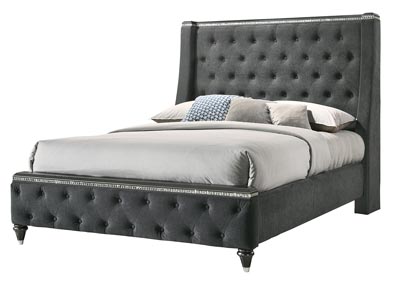 Image for Giovani Dark Grey Queen Bed