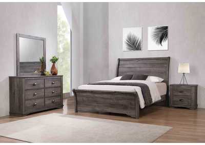 Image for Coralee Grey King Bed W/ Dresser, Mirror, Nightstand