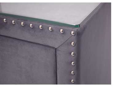 Lucinda Dresser - Dark Grey,Crown Mark