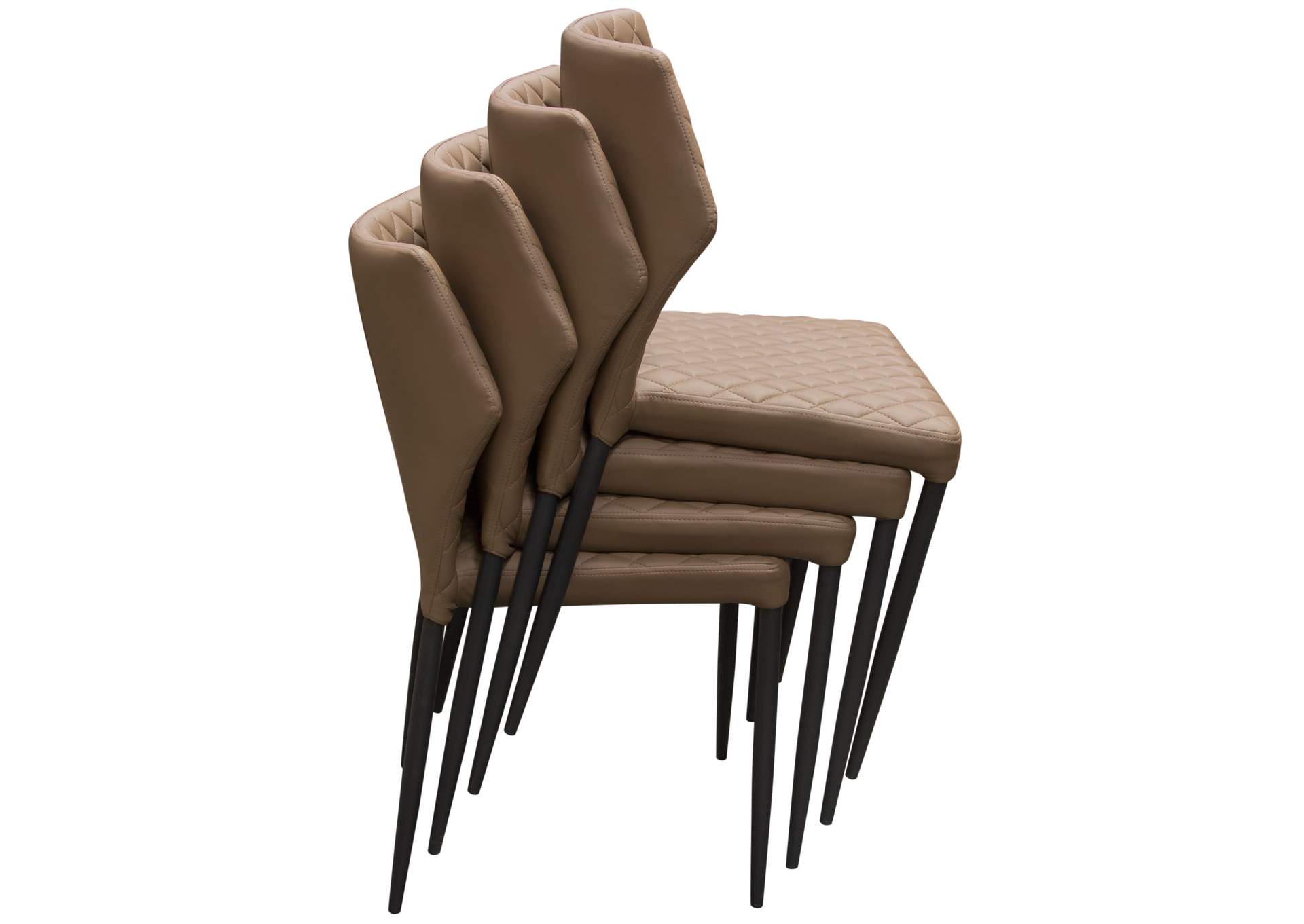 milo coffee dining chair set of 4 big box furniture