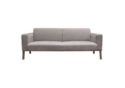 Image for Blair Sofa in Grey Fabric with Curved Wood Leg Detail by Diamond Sofa