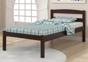 Image for Econo Dark Cappucino Twin Bed