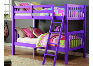 Image for Twin/Twin Grapevine Bunk Bed w/Tilt Ladder