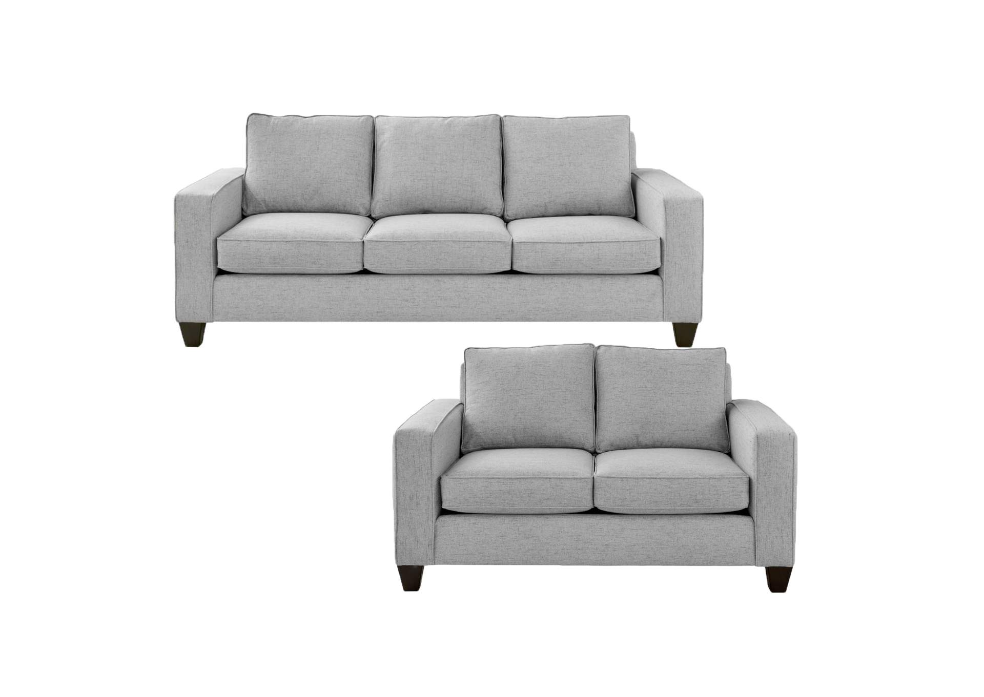 409 2 Piece Set With Sofa And Loveseat In Sincere Austere,Elements