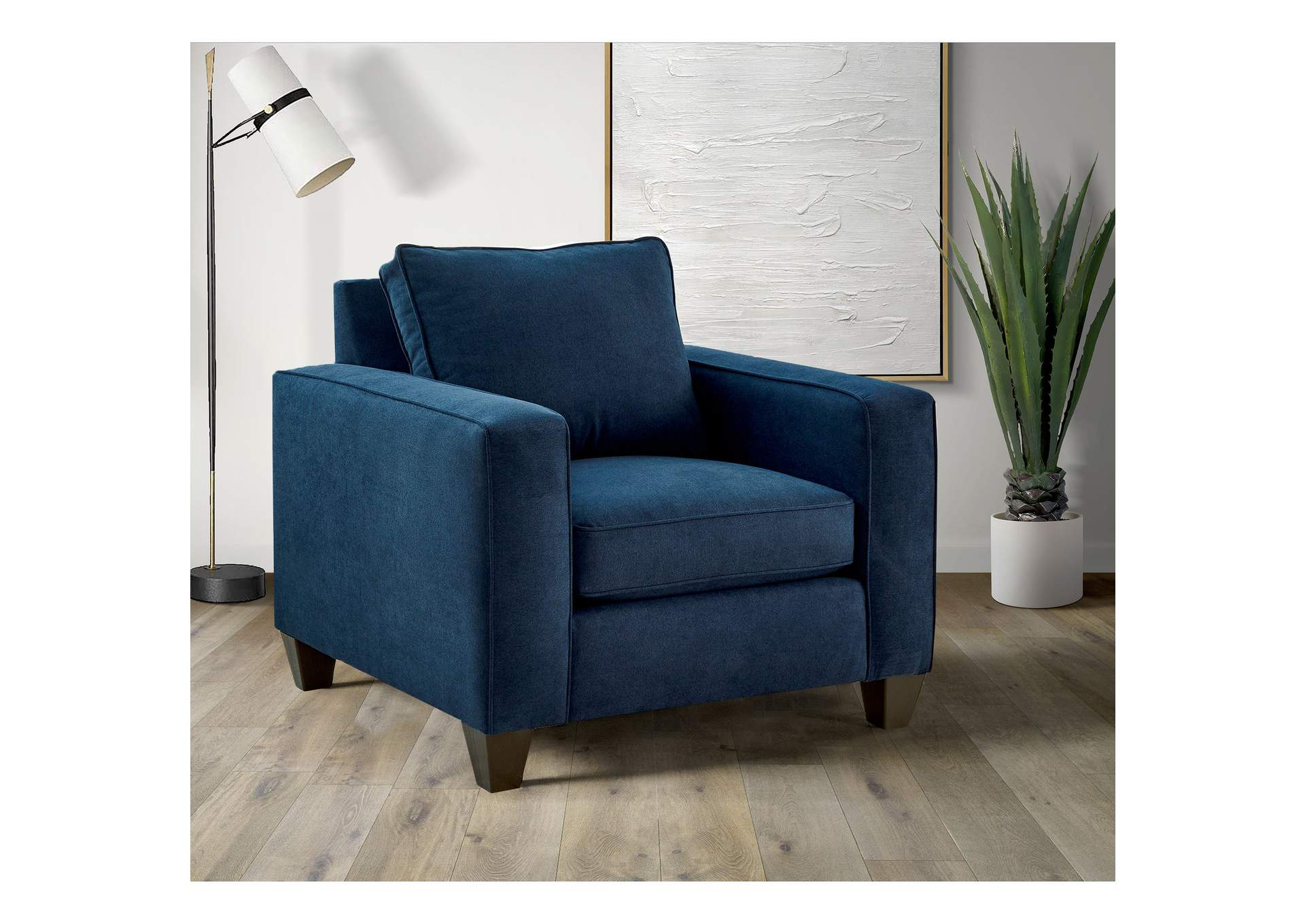 409 Chair In Jessie Navy,Elements