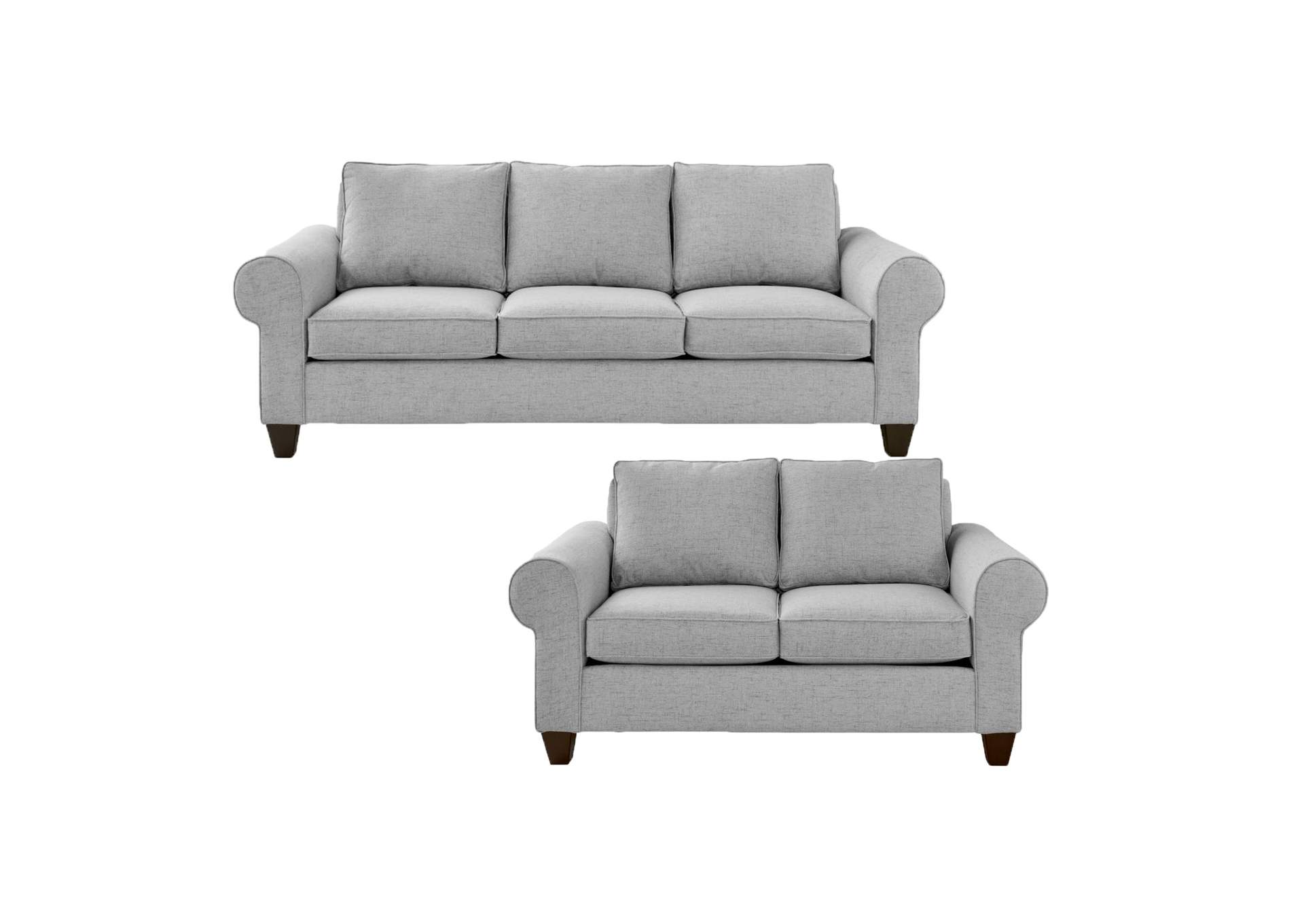 705 2 Piece Set With Sofa And Loveseat In Sincere Austere,Elements