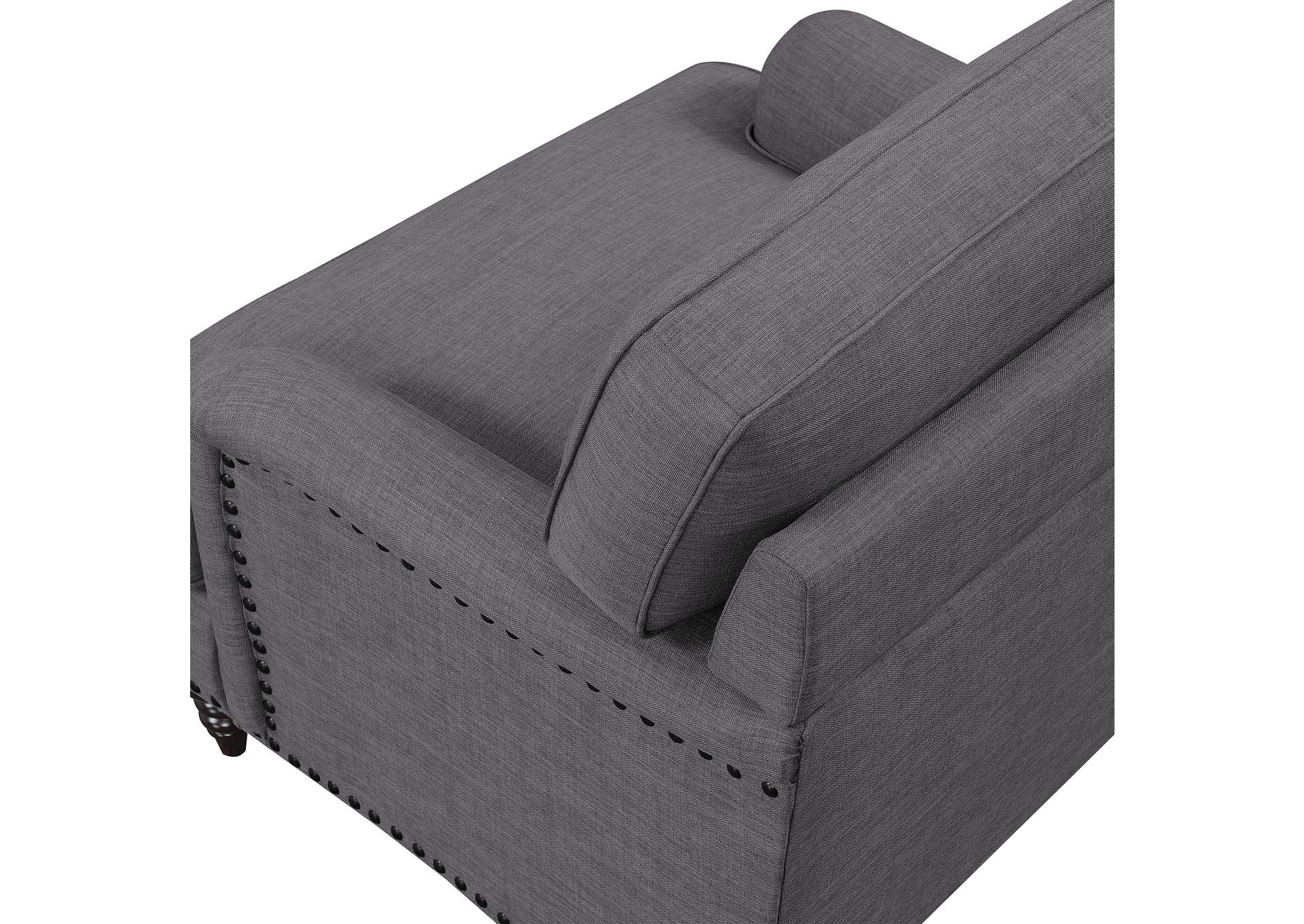 Abby Chair In Heirloom Charcoal,Elements