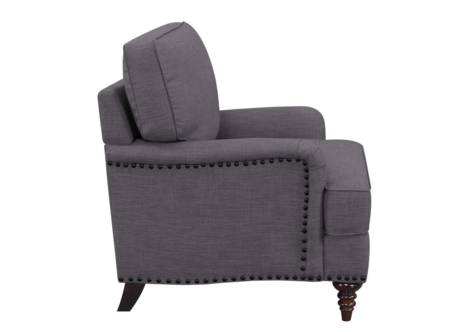 Abby Chair In Heirloom Charcoal,Elements