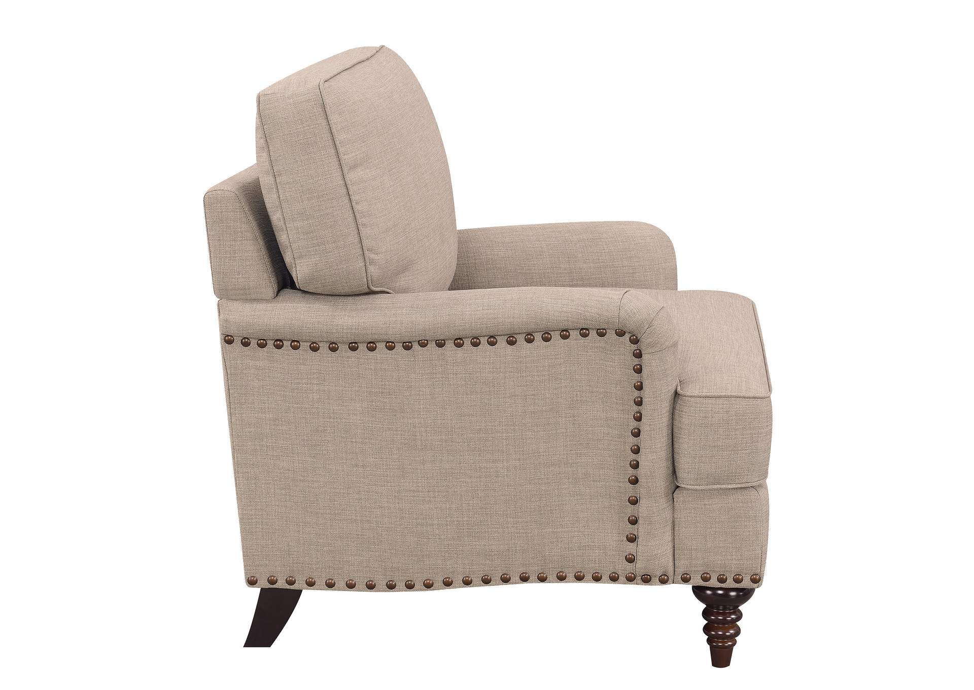 Abby Chair In Heirloom Smoke - Pewter,Elements