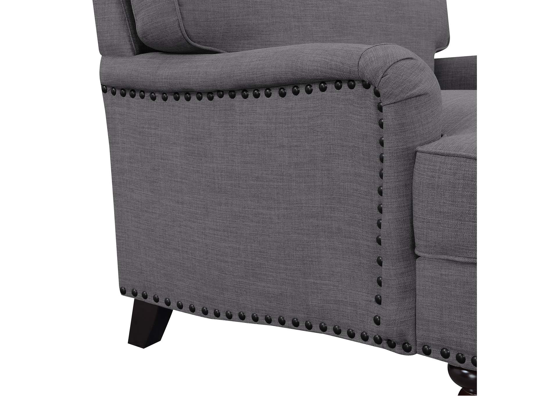 Abby Chair In Heirloom Charcoal,Elements